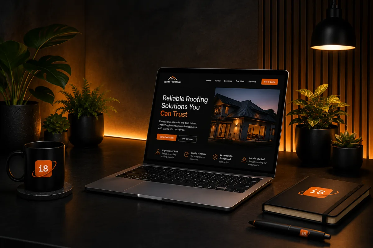 A branded, conversion-focused website designed by Apex Design Studio